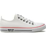 Chaussures casual Big Star blanches en cuir synthétique Pointure 41 look casual pour homme en promo 