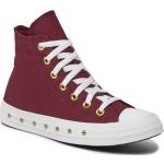 Chaussures casual Converse Chuck Taylor rouge bordeaux Pointure 41 look casual pour femme en promo 