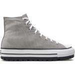 Chaussures casual Converse Chuck Taylor grises Pointure 41 look casual pour homme 