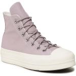 Chaussures casual Converse Chuck Taylor violet pastel Pointure 39 look casual pour femme en promo 
