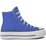 Chaussures casual Converse Chuck Taylor bleues Pointure 39 look casual pour femme en promo 