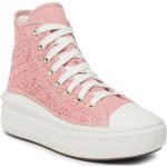 Chaussures casual Converse Chuck Taylor roses Pointure 39 look casual pour femme en promo 
