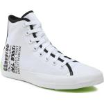 Chaussures casual Converse CTAS blanches look casual pour homme en promo 