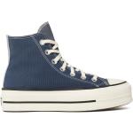 Chaussures casual Converse CTAS bleu marine Pointure 37 look casual pour femme en promo 