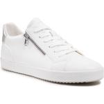 Chaussures basses Geox blanches look casual pour femme 