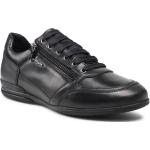 Chaussures casual Geox noires Pointure 43 look casual pour homme en solde 