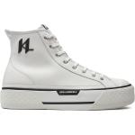 Chaussures casual Karl Lagerfeld blanches Pointure 44 look casual pour homme 