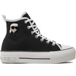 Chaussures casual Karl Lagerfeld noires Pointure 41 look casual pour femme 