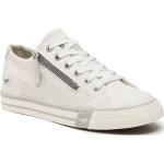 Chaussures casual Mustang blanches en cuir synthétique éco-responsable Pointure 36 look casual pour femme 