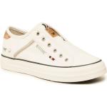 Chaussures casual Mustang blanches éco-responsable Pointure 36 look casual pour femme en promo 