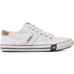 Chaussures casual Mustang blanches éco-responsable Pointure 46 look casual pour homme en promo 