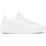 Chaussures de sport Puma Carina blanches en cuir Pointure 40 pour femme 