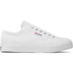 Chaussures casual Superga blanches Pointure 35 look casual pour femme en promo 
