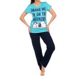 Pyjamas bleus Snoopy Taille M look fashion pour femme 