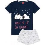 Pyjamas Snoopy Charlie Brown Taille XL look fashion pour femme 