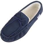 Chaussures Snugrugs bleu marine en caoutchouc à motif moutons en daim Pointure 42 look fashion pour homme 