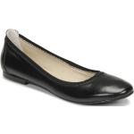 Chaussures casual So size noires en cuir Pointure 44 plus size look casual pour femme en promo 