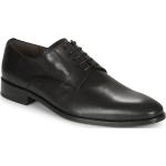 Chaussures So size noires en cuir Pointure 47 plus size pour homme en promo 