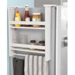 Étagère Réfrigérateur Magnétique OHMG - Blanc - Pour Épices et