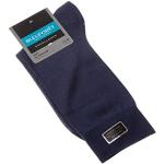 Socke über das Kalb - 1 paar - Flachnaht - ohne Frotte - Fine - Fil d'écosse - Bleu marine - Excellence - 43/45