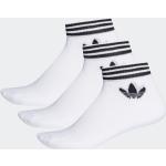 Socquettes adidas Trefoil blanches en lot de 3 Pointure 38 pour femme 