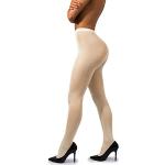 Leggings fantaisie blanc crème en microfibre Taille S look fashion pour femme 