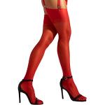 Porte-jarretelles rouges Taille XXL look fashion pour femme 