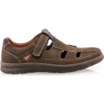 Sandales nu-pieds marron Pointure 41 avec un talon jusqu'à 3cm pour homme 