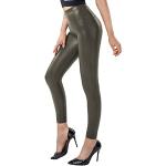 Leggings thermo simili femme sexy IDALINE couleur violet