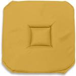 Galettes de chaise Soleil d'ocre jaunes lavable en machine 40x40 cm 