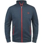 Solid BennTrack - Sweat-Shirt - Homme, Taille:XXL, Couleur:Insignia Blue Melange (8991)