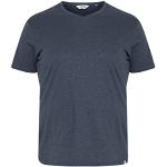 Solid SDBedo BT T-shirt pour homme avec imprimé Big & Tall Grandes tailles jusqu'à 6XL avec col en V, Insignia Blue Melange (1940101), XXXL