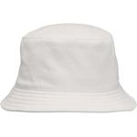Chapeaux bob Sols blancs en coton Tailles uniques look fashion pour femme 