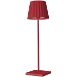 Lampes de table Sompex rouges en aluminium modernes 