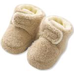 Chaussons kaki en laine look fashion pour bébé 