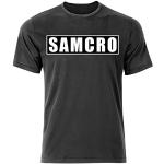 Sons of Anarchy Mens Samcro T Shirt (S-3XL) Redwoo