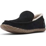Chaussures Sorel Dude Moc noires en caoutchouc en cuir Pointure 42,5 look fashion pour homme 