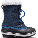 Bottes de neige & bottes hiver  bleues en feutre étanches Pointure 39 pour enfant en promo 
