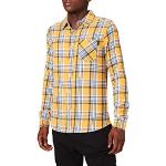 Soul Star Waterfall Chemise Casual, Jaune (Yellow C3a34e), S Homme