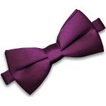 SoulCats® Noeud Papillon pour Homme pour Mariage ou Confirmation Noeud Ajustable Classique, Couleur: Violet