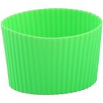 sourcing map Silicone Anti-Slip Glass Bottle Mug Cone Cup Sleeve Couvercle de protection Vert