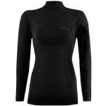 T-shirts Lenz noirs en laine de mérinos à motif tortues à manches longues à manches longues Taille XS pour femme 
