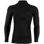T-shirts Lenz noirs en laine de mérinos à motif tortues à manches longues à manches longues Taille L pour homme 