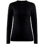 T-shirts Craft noirs en laine à manches longues à manches longues Taille L pour femme en promo 