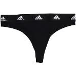 Strings adidas noirs Taille M look fashion pour femme 