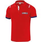 Polos Sparco rouges Taille XL look fashion 