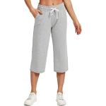 Pantalons large gris foncé respirants Taille 3 XL look fashion pour femme en promo 
