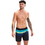 Shorts de bain Speedo bleus en polyester Taille XL classiques pour homme 