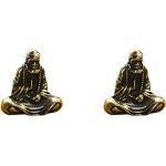 Statuettes indiennes à motif Bouddha 