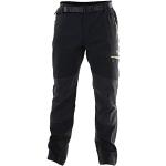 Pantalons de randonnée noirs imperméables coupe-vents respirants Taille 3 XL pour homme 